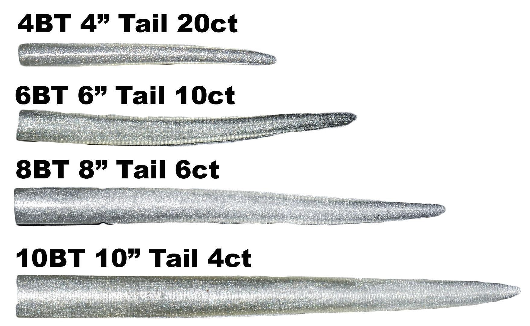 10\" Replacement RonZ Tails - 4 Pack