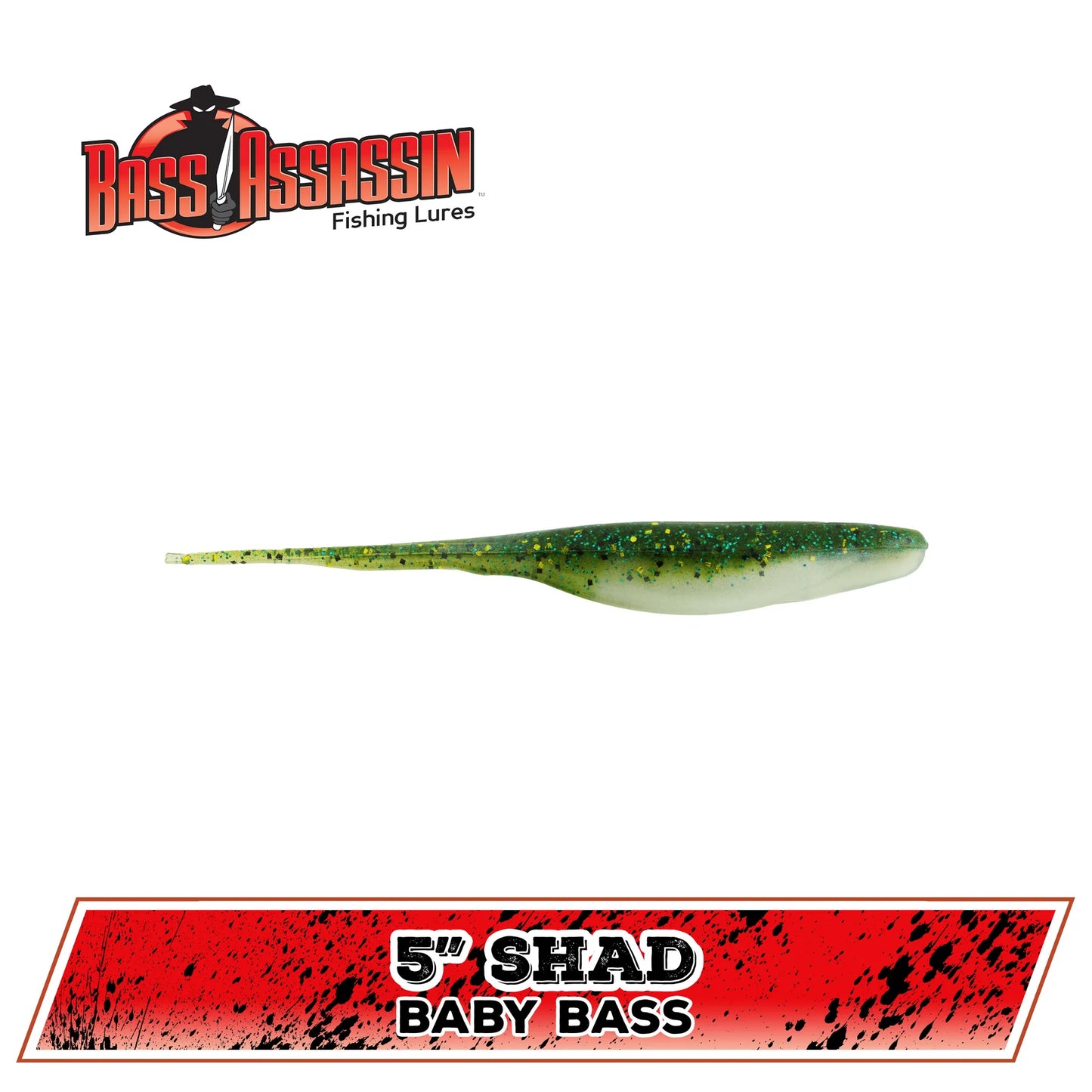 Bass Assasins Unrigged Soft Plastics