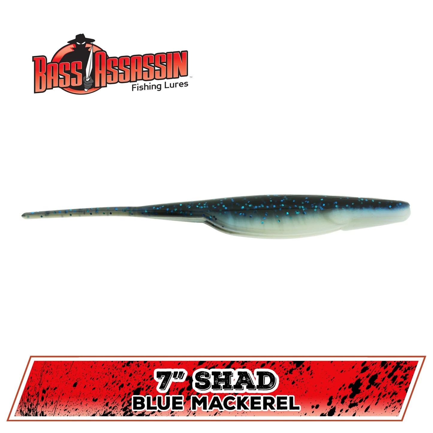 Bass Assasins Unrigged Soft Plastics