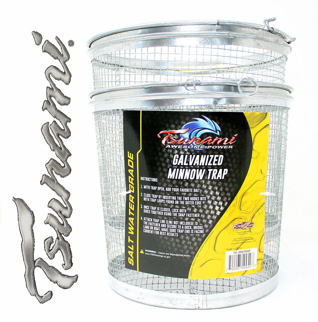 Tsunami Galvanized Minnow Trap