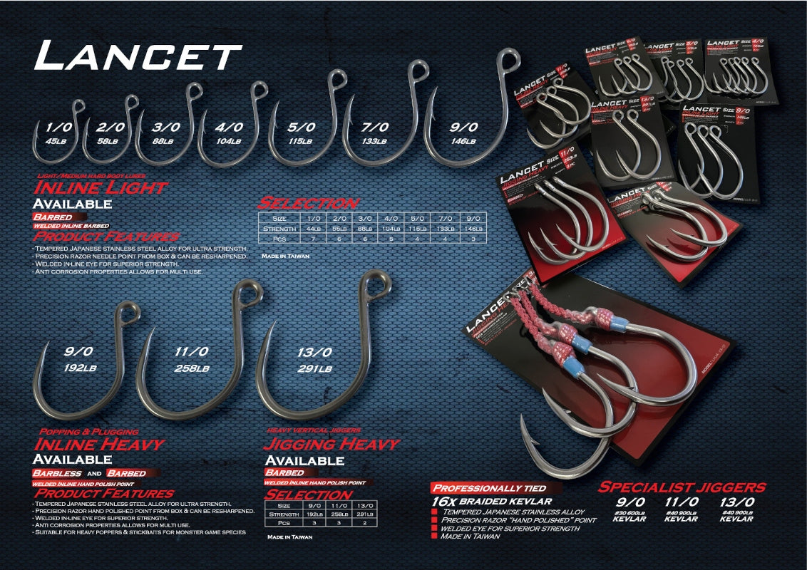 Ocean's Legacy Lancet Hook