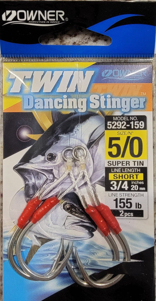 Owner Twin Dancing Stinger Assist Hooks