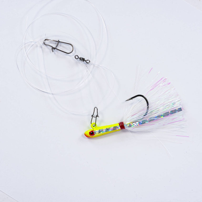 Tsunami Glass Minnow Jigging Teaser Rig