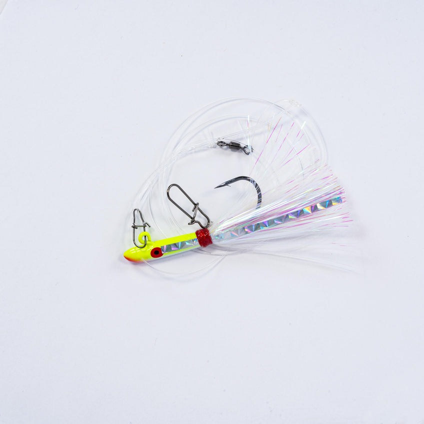 Tsunami Hi-Lo Glass Minnow Jigging Rig – Capitol Fishing Tackle Company