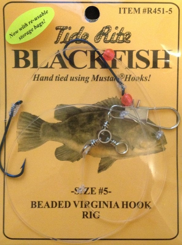 Tide Rite Blackfish Beaded Virginia Hook Rigs R451