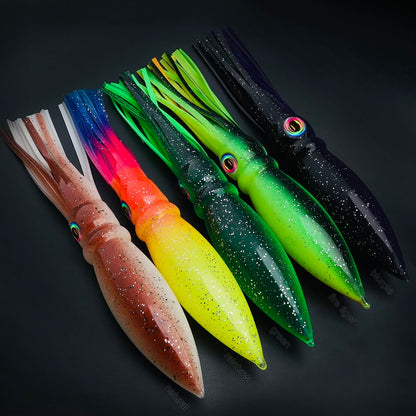 Chatter Lures 36" Wingman Side Tracker with 9" Shell Squid