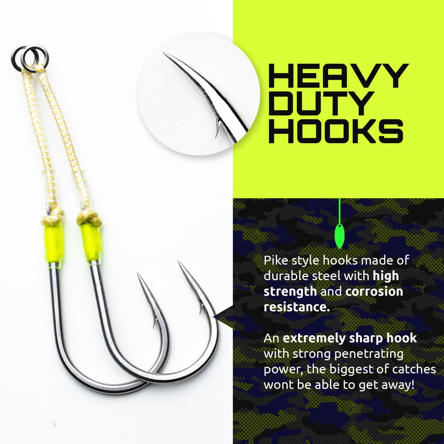 JYG Single Assist Hooks - Kevlar