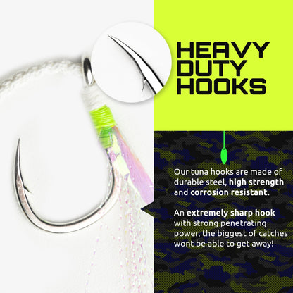 JYG Tuna Single Assist Hooks