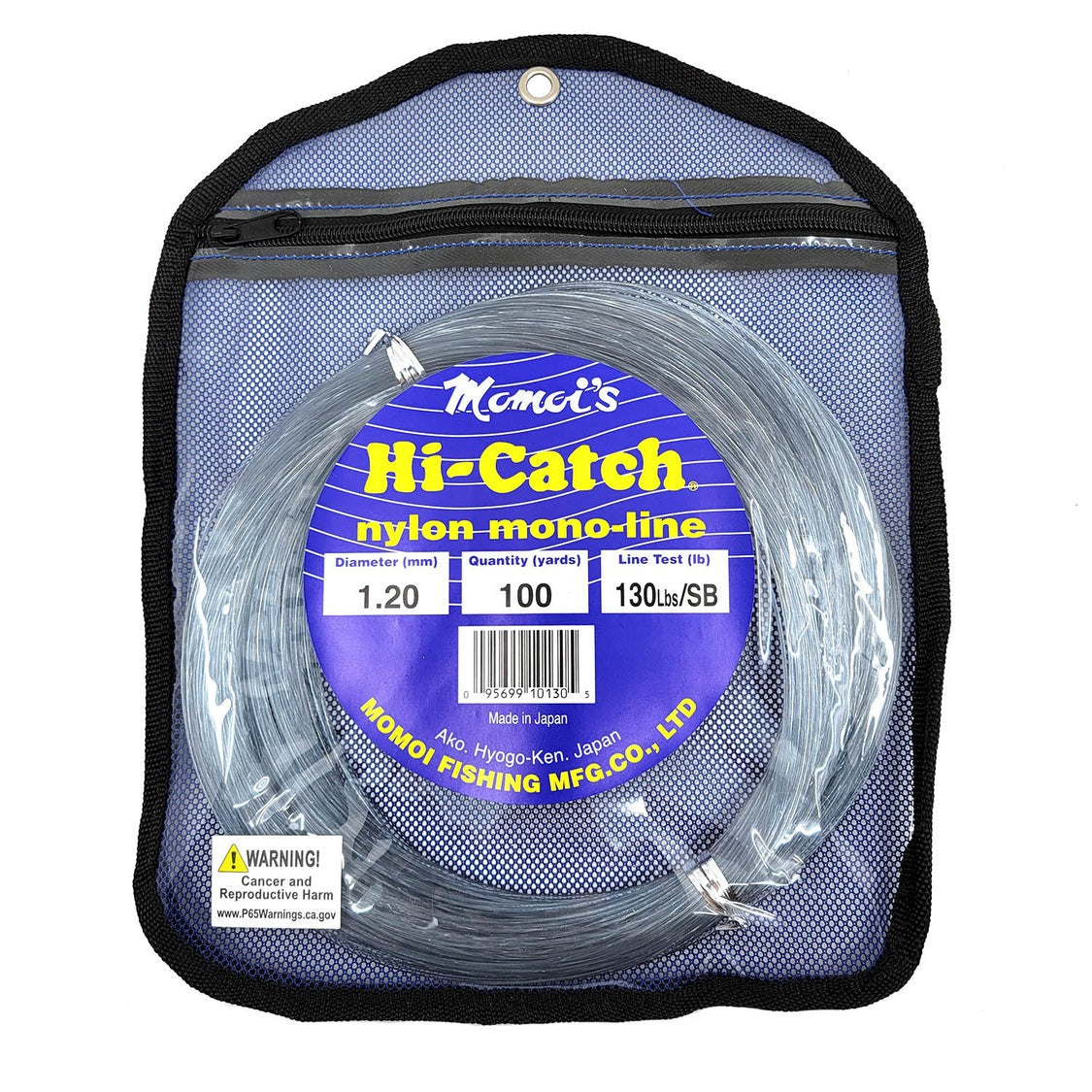 Momoi Hi-Catch Monofilament 100yd Leader Coils