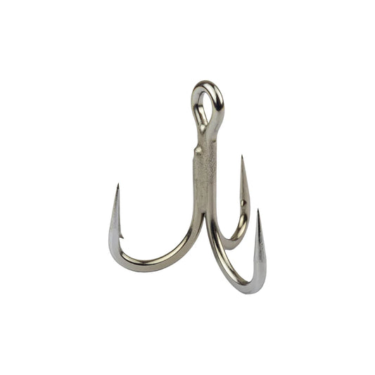 Mustad Jaw Lok In-Line Treble Hooks 5X Strong - JL75NP