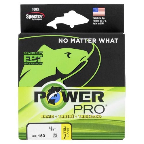 Power Pro Braided Line 150 Yard Spool