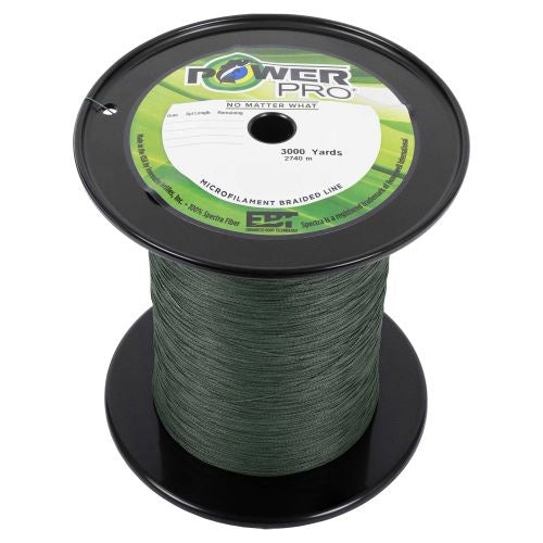 Power Pro Braided Line 3000 Yard Bulk Spool