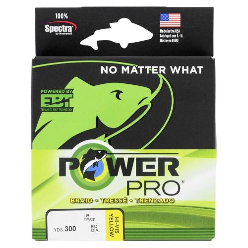 Power Pro Braided Line 300 Yard Spool