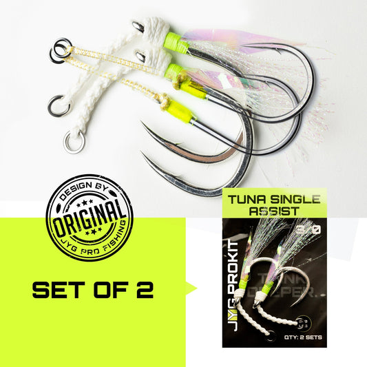 JYG Tuna Single Assist Hooks