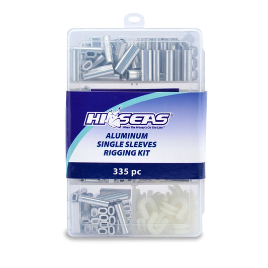 Hi-Seas Aluminum Single Sleeves Rigging Kit