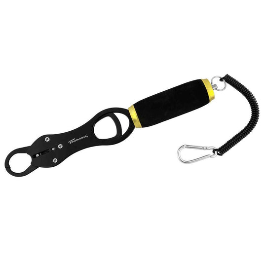 Tsunami Performance Fish Grip Fishing Tool - Black/Gold, 10.5in