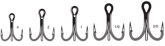 VMC Treble Hooks 6x Fishfighter (8527)