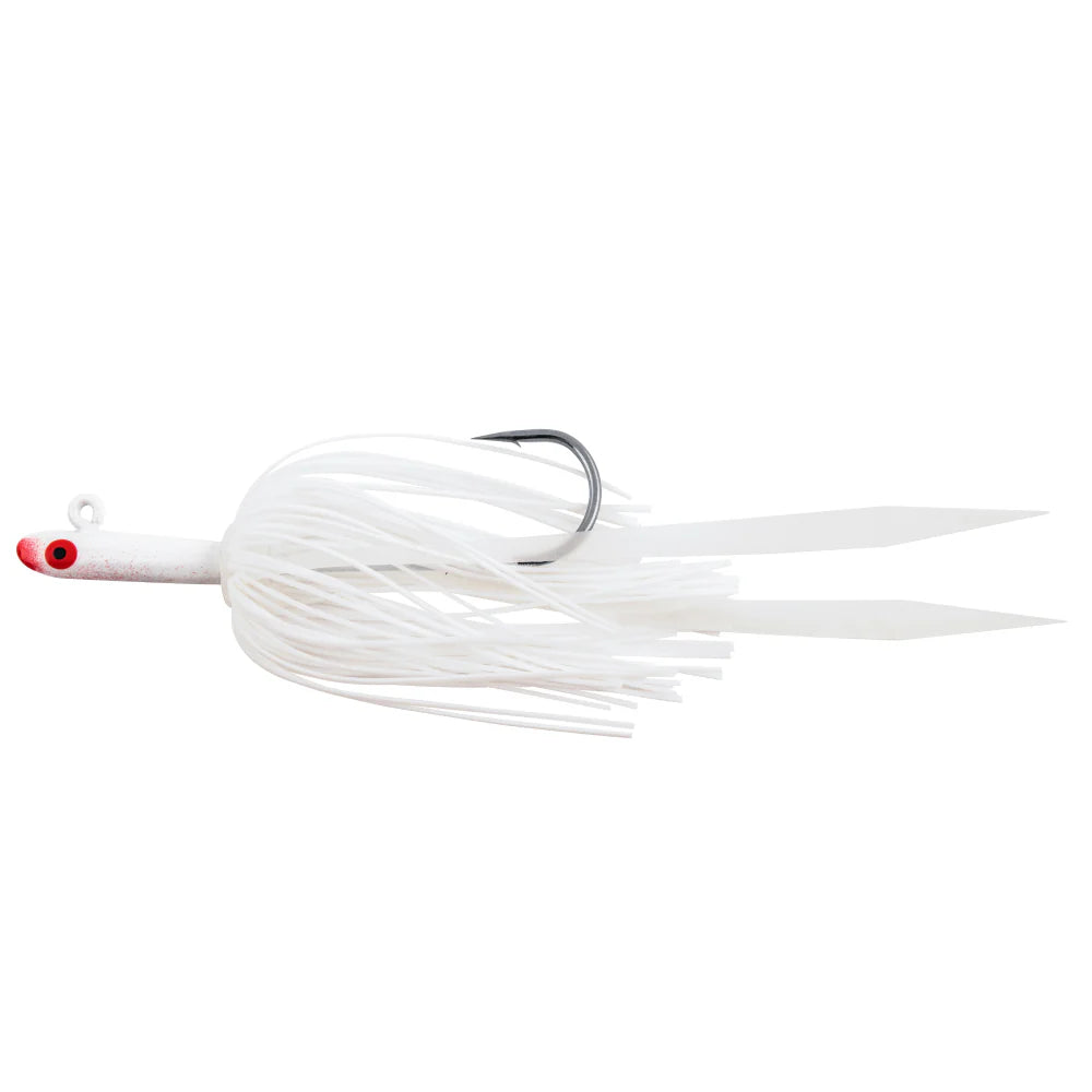 Tsunami Glass Minnow Jig With Silicone Skirt