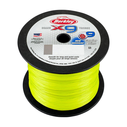 Berkley X9 Braided Fishing Line - Per Yard